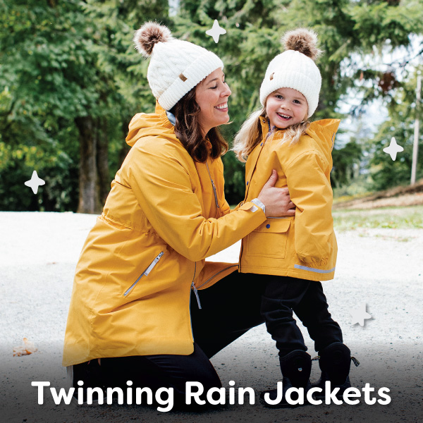 Twinning Rain Jackets | Jan & Jul