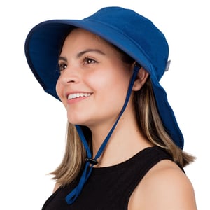 Adult Water Repellent Adventure Hats | Navy