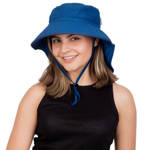 Adult Water Repellent Adventure Hats | Navy