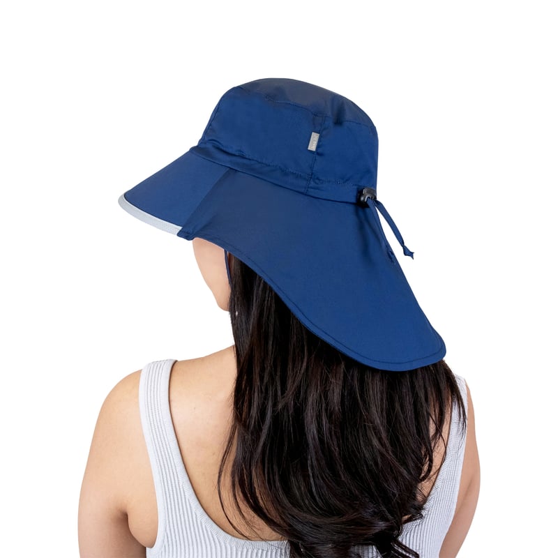 Adult Cotton Adventure Sun Hat | Navy