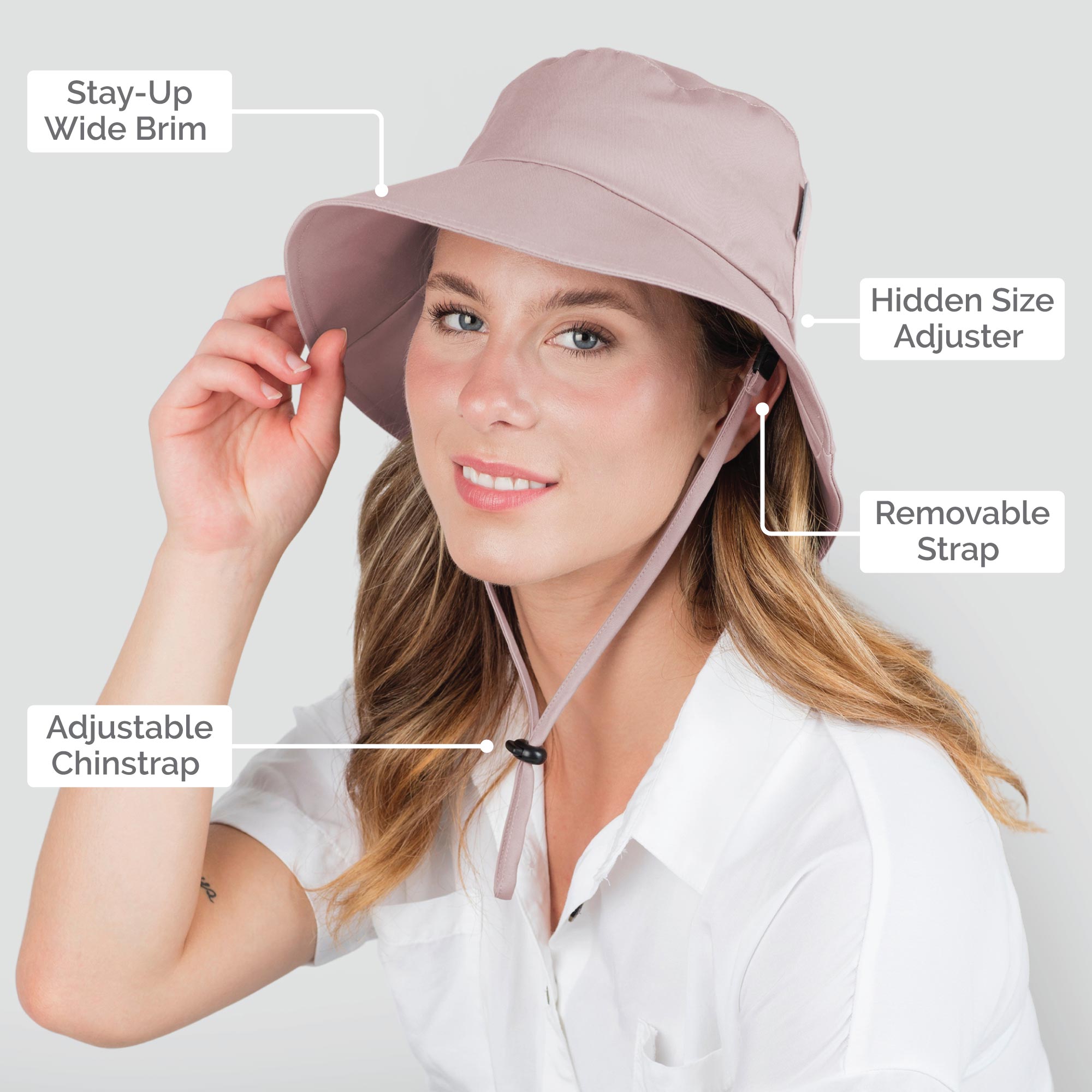 Adult Juniper Bucket Hats, Summer Hats for Women