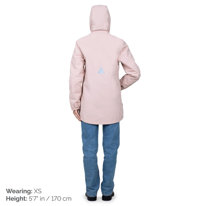 Jan & Jul Cozy-Dry Rain Jacket - Watermelon Pink