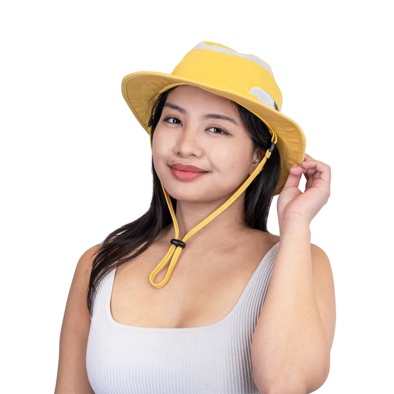 Adult Jasper Hiking Hats | Yellow