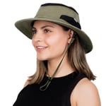 Adult Packable Hiking Hats | Army Green