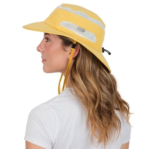 Adult Packable Hiking Hats | Yellow