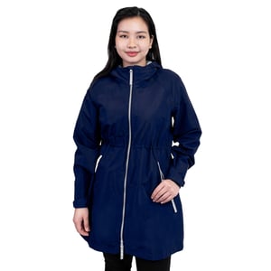 Womens Adjustable Rain Jackets | Navy