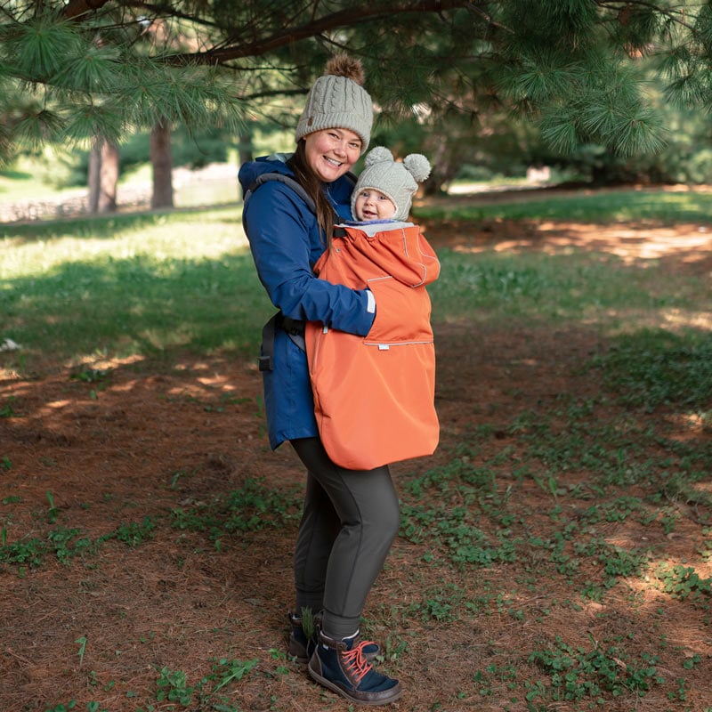 Baby Waterproof Carrier Cover Terracotta Jan Jul