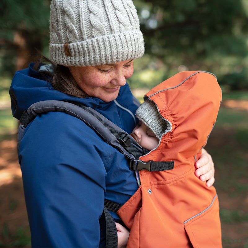 Baby Waterproof Carrier Cover Terracotta Jan Jul