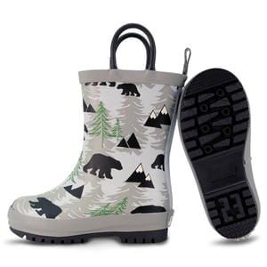 Kids Rubber Rain Boots | Bear