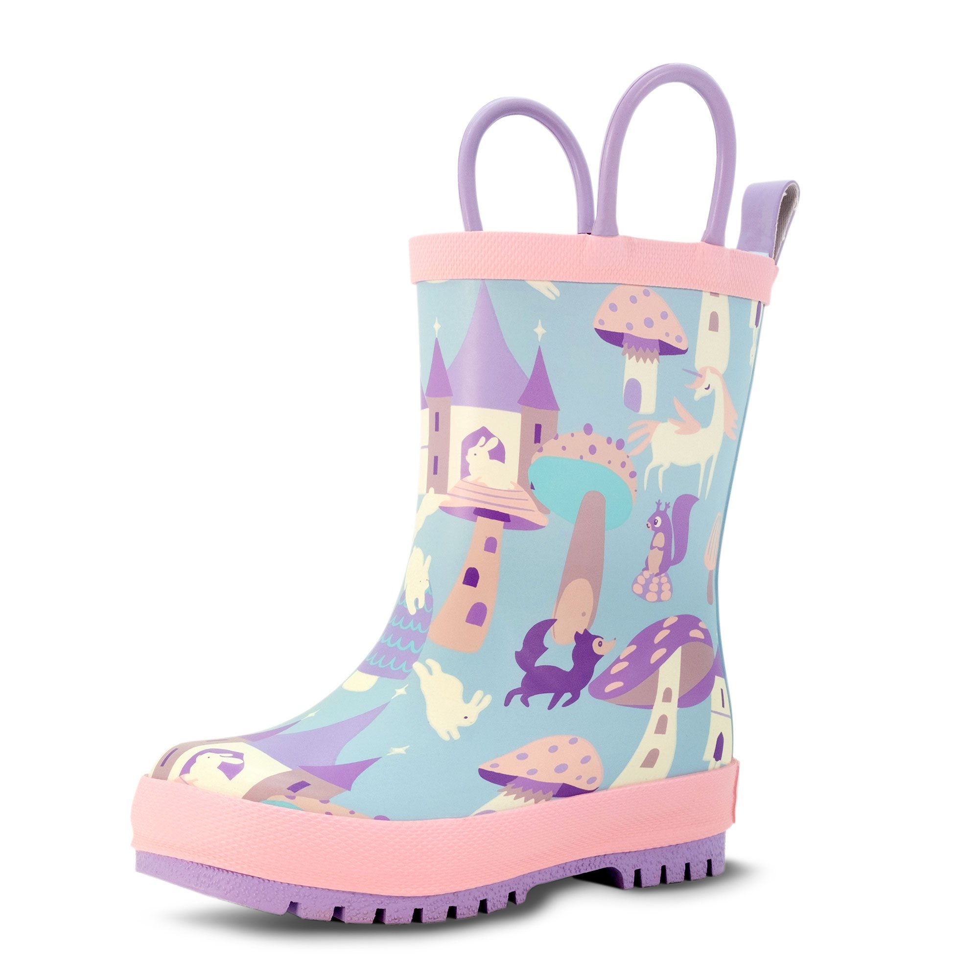 Kids Rubber Rain Boots Enchanted for Boys and Girls Jan Jul