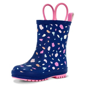 Kids Rubber Rain Boots | Terrazzo