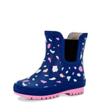 Kids Rubber Rain Boots | Terrazzo