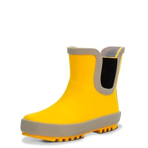 Kids Rubber Rain Boots | Yellow