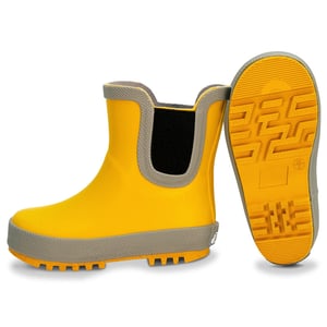 Kids Rubber Rain Boots | Yellow