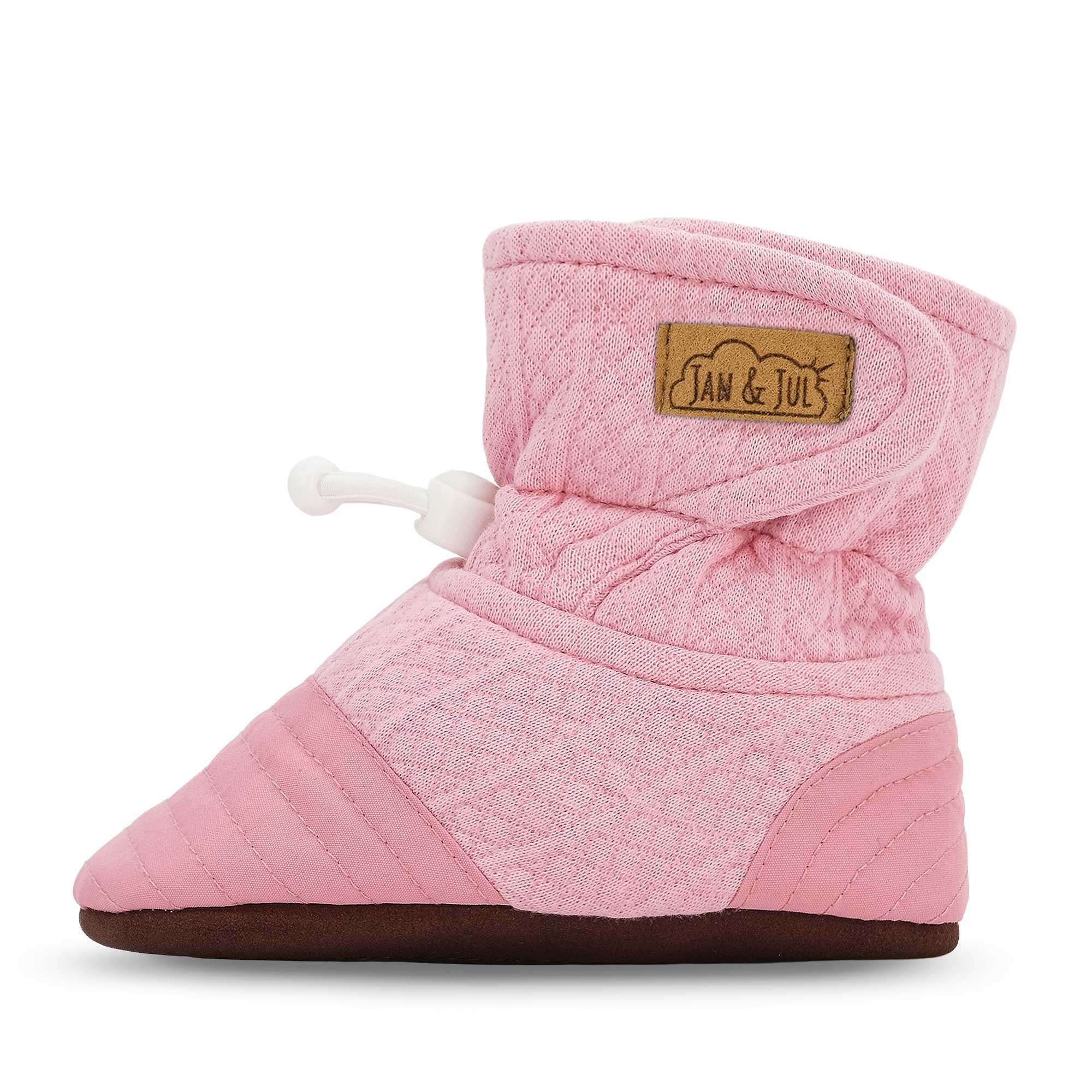 Jan & Jul Stay-Put Winter Booties - Dusty Pink Jan & Jul Stay-Put Winter Booties - Dusty Pink