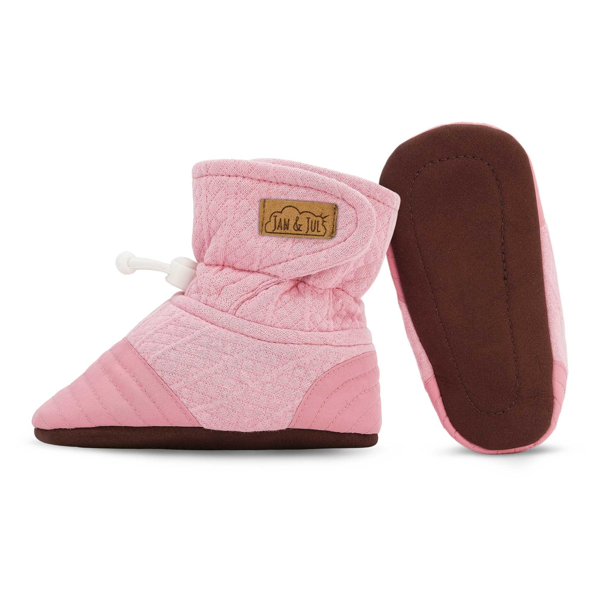 Jan & Jul Stay-Put Winter Booties - Dusty Pink Jan & Jul Stay-Put Winter Booties - Dusty Pink