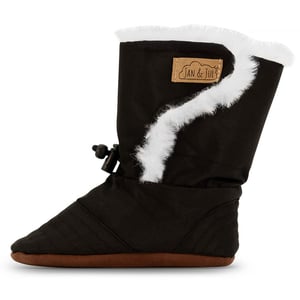 Baby Stay-Put Winter Booties | Black