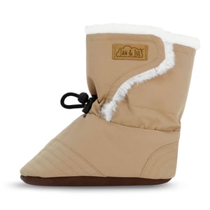 Jan & Jul Stay-Put Trail Booties - Brown Jan & Jul Stay-Put Trail Booties - Brown