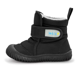 Kids Insulated Ankle Boots | Black