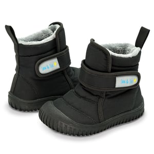 Kids Insulated Ankle Boots | Black