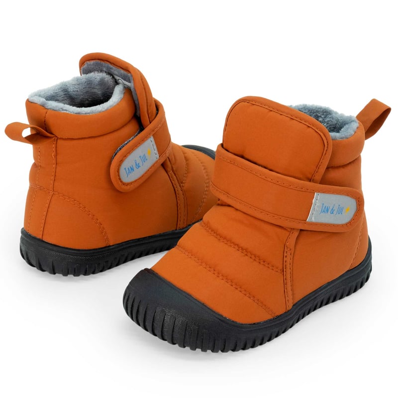 Kids Insulated Ankle Boots Terracotta for Toddlers Jan & Jul