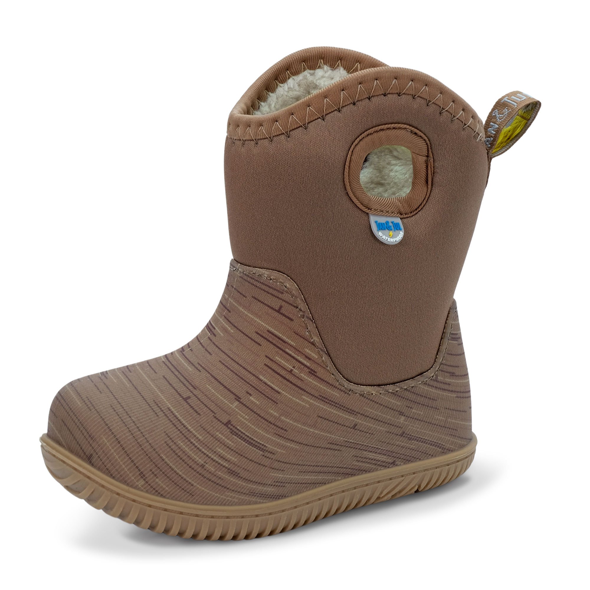 Kids Lite Waterproof Boots Brown Birch for Toddlers Jan Jul