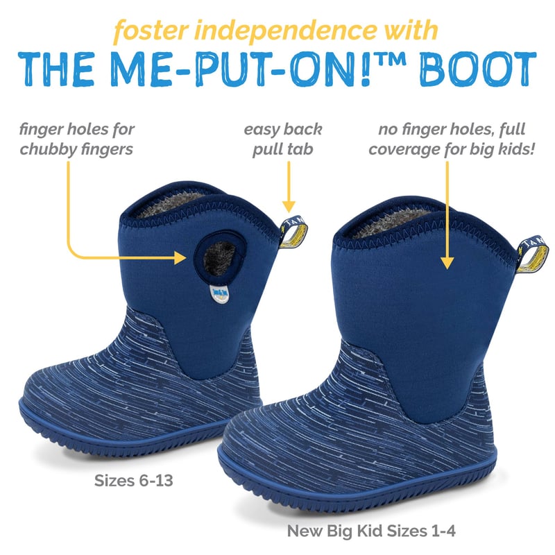 Kids Lite Waterproof Boots Features