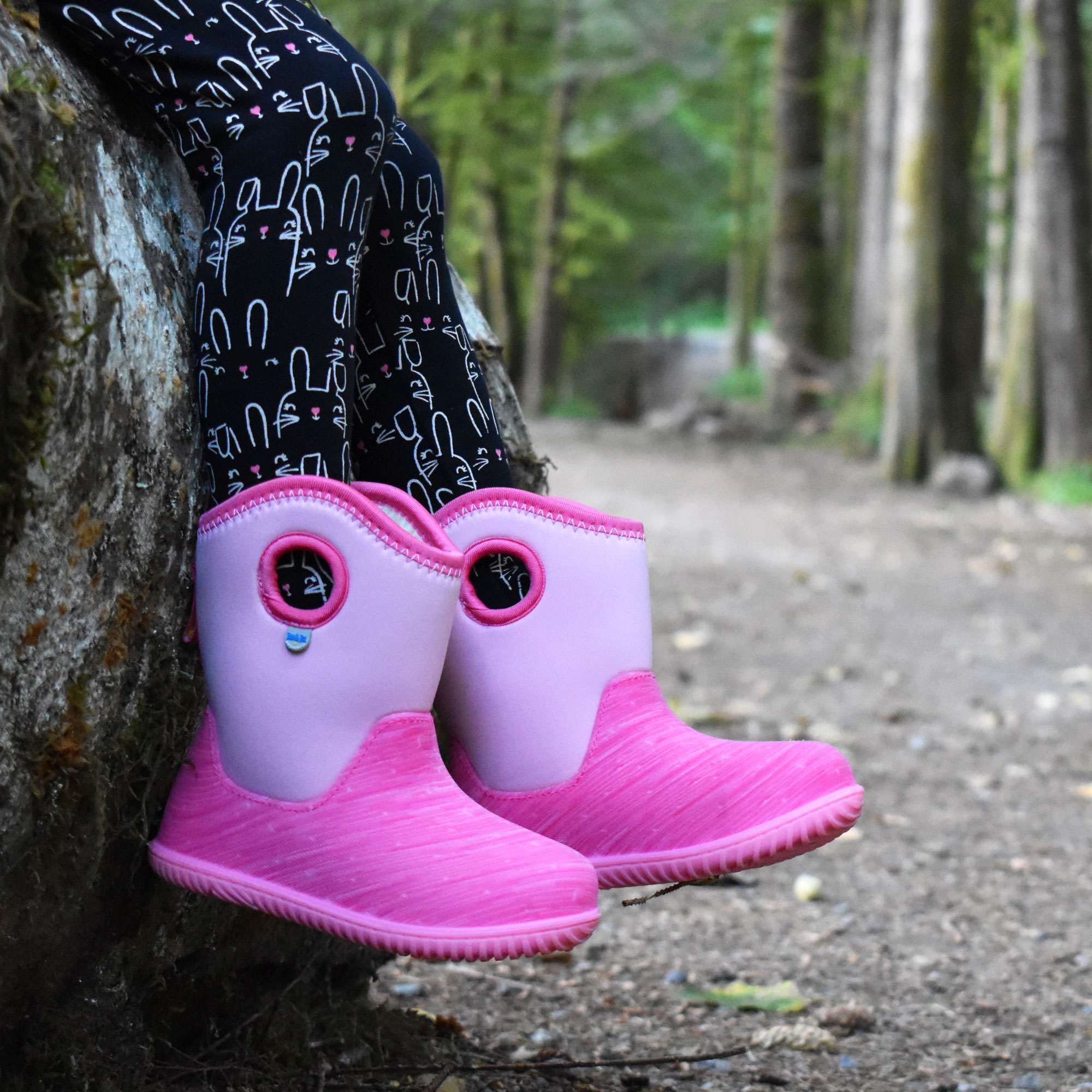 Kids boots pink sale