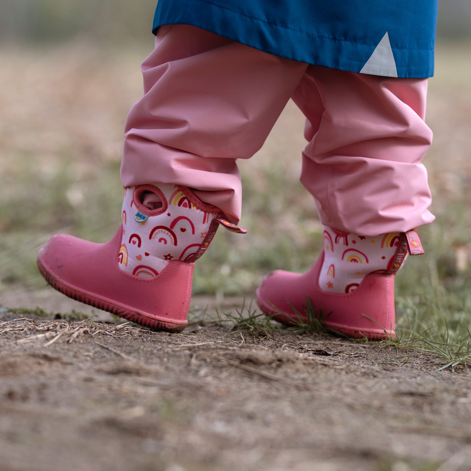 Pink waterproof boots cheap