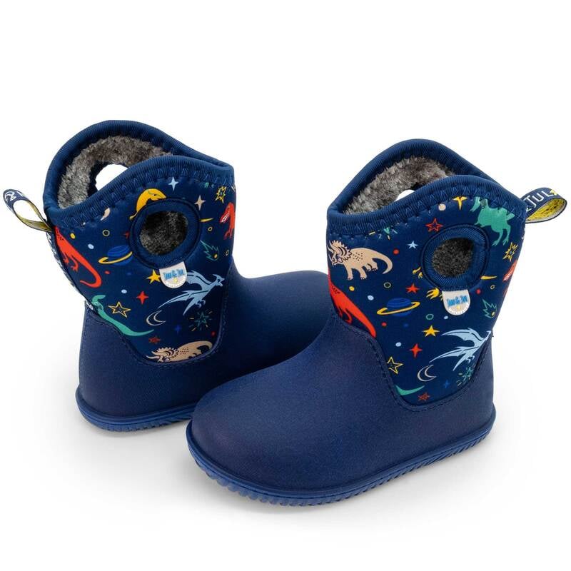 Kids Lite Waterproof Boots | Space Dinos