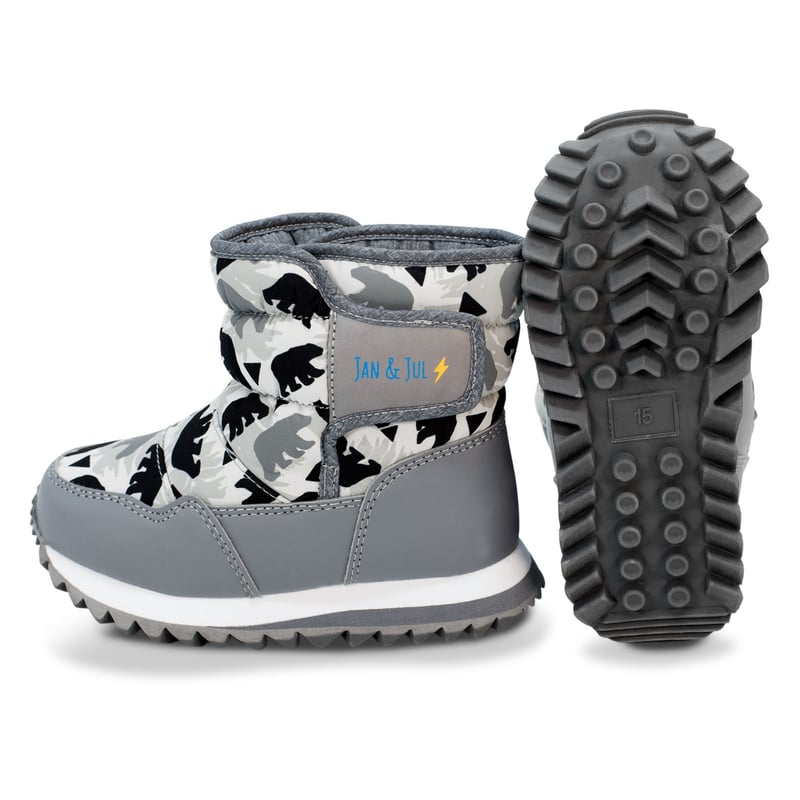 Kids Puffy Winter Boots | Bear