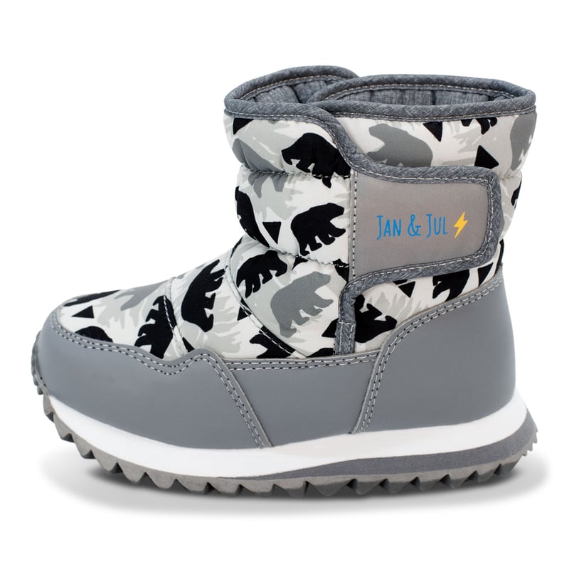 Kids Puffy Winter Boots | Bear