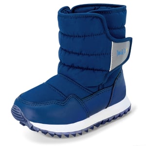 Kids Tall Puffy Winter Boots | Navy