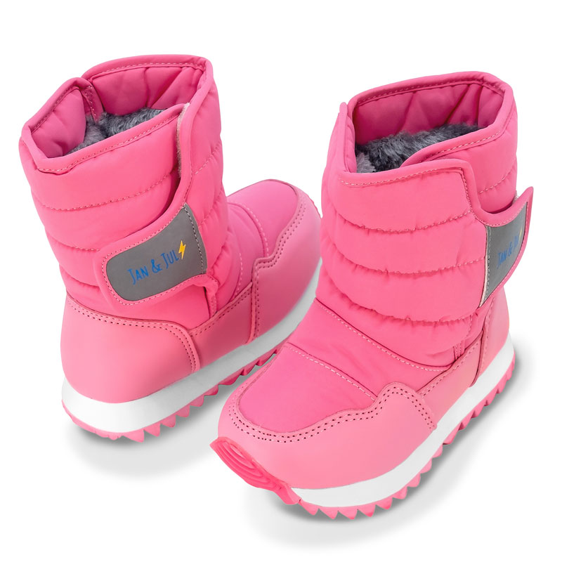 Pink snow boots for on sale toddlers