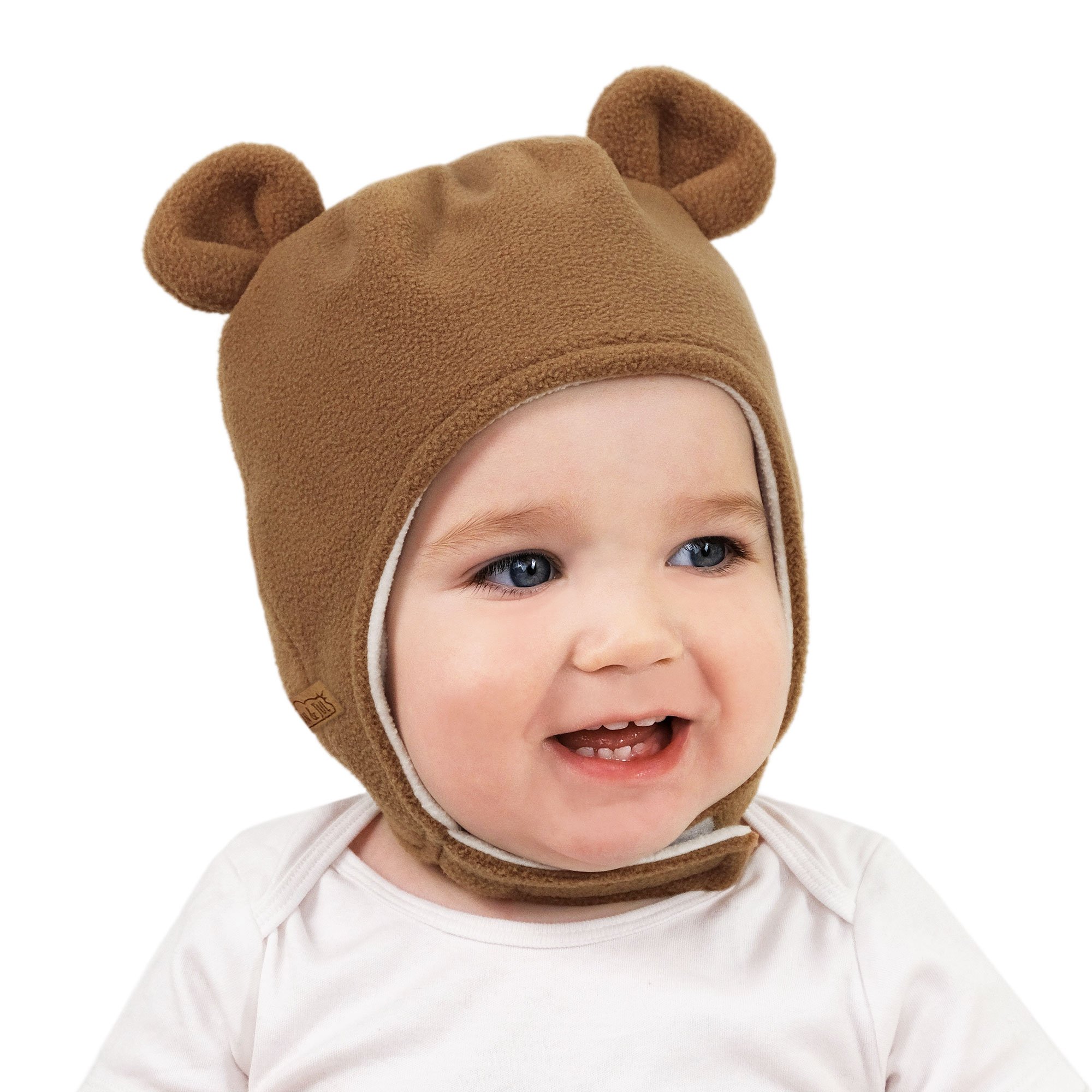 Baby Bear Hat Brown Baby Hat Baby North Face Baby Bear Trapper Hat