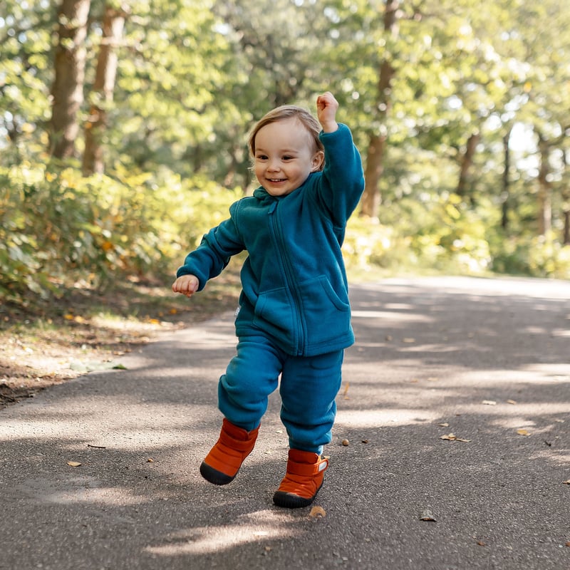 Kids Fleece Jacket | Blue Spruce for Toddlers | Jan & Jul