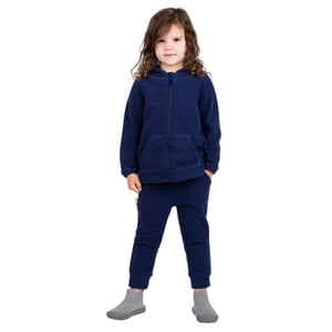 Kids Fleece Jacket | Navy