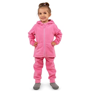 Kids Fleece Jacket | Watermelon Pink