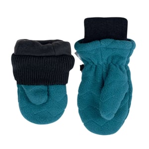 Kids Fleece Mittens | Blue Spruce