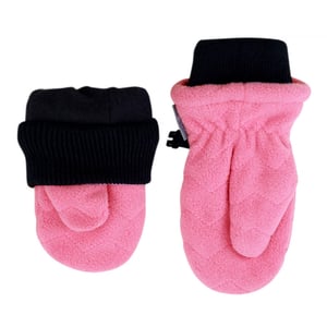 Kids Fleece Mittens | Watermelon Pink