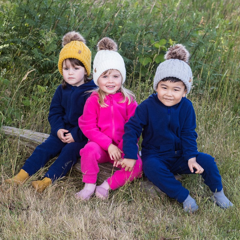 Kids Fleece Pants | Navy, Toddler Joggers | Jan & Jul