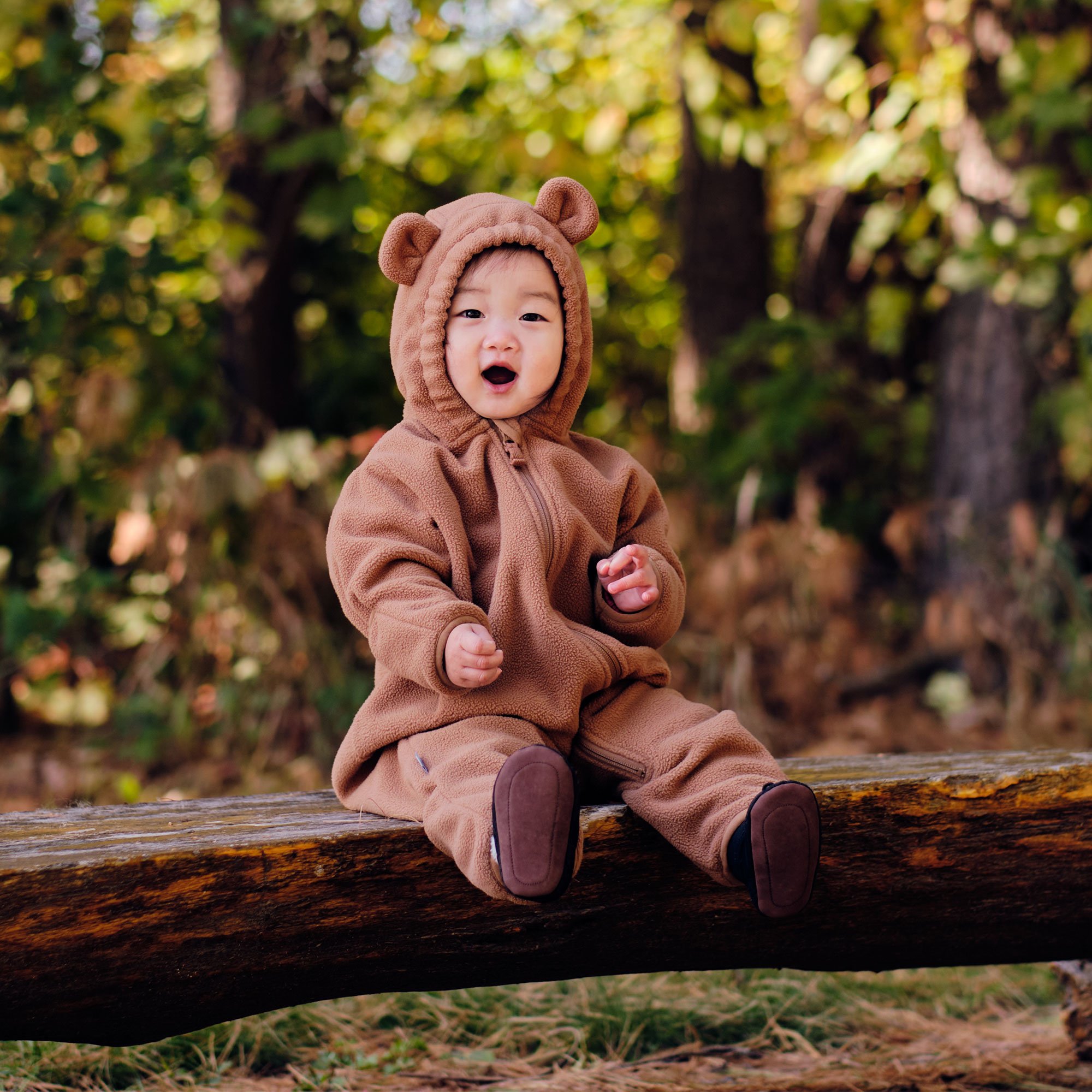 Jan & Jul Fleece Suit - Brown Bear Jan & Jul Fleece Suit - Brown Bear