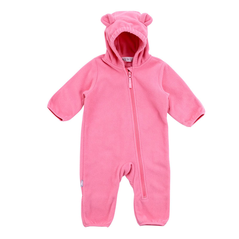 Baby Fleece Bunting Suit Watermelon Pink for Infants Jan Jul