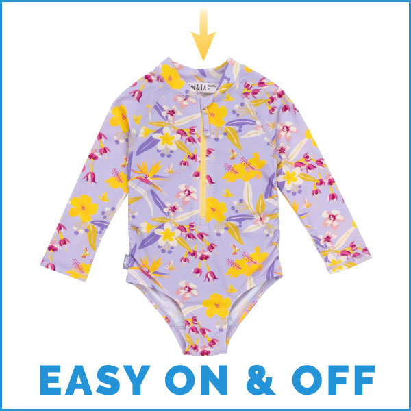 Easy On And Off Kids Swim Suits