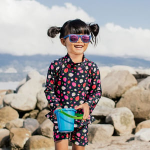 Kids Urban Polarized Sunglasses | Navy Aurora