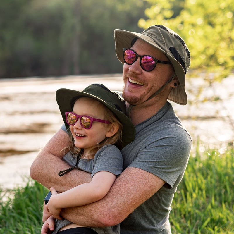 Kids Urban Polarized Sunglasses | Orchid Aurora | Jan & Jul