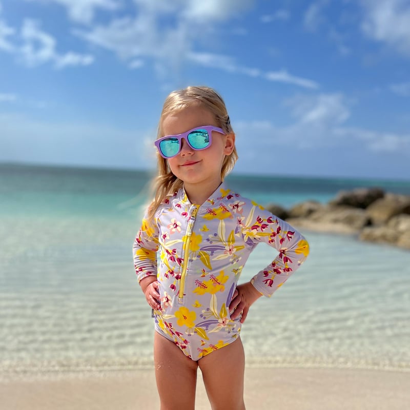 Kids Urban Polarized Sunglasses | Purple Popsicle Aurora