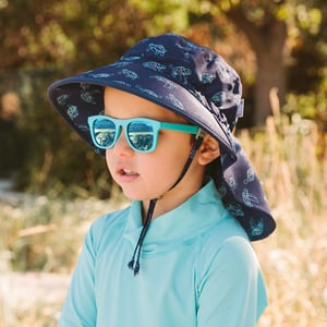 Kids Urban Polarized Sunglasses | Teal Aurora