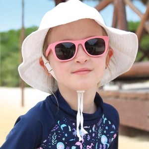 Kids Urban Polarized Sunglasses | Peachy Pink