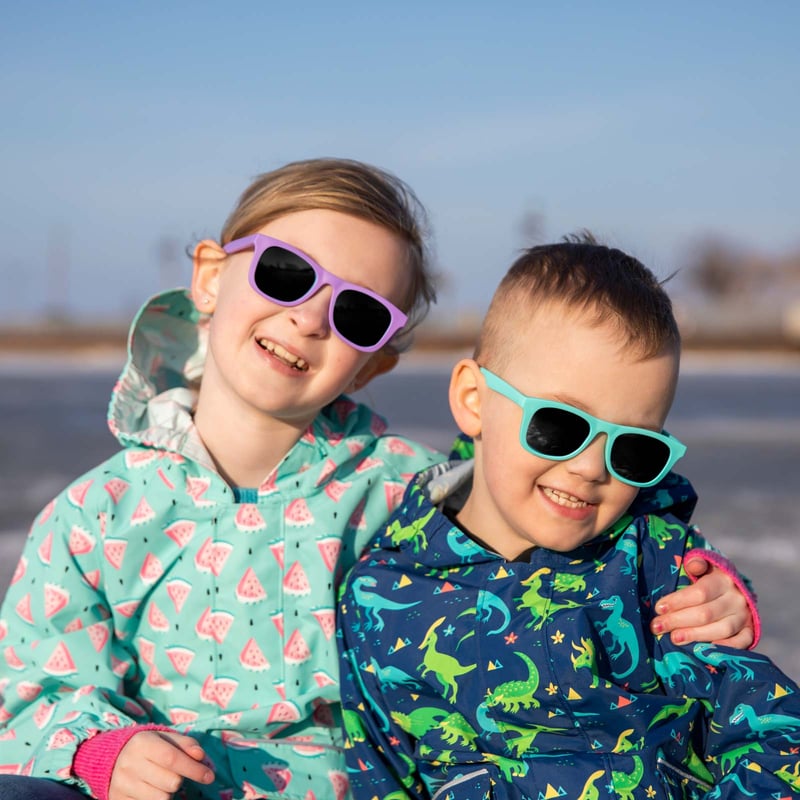 Kids Urban Polarized Sunglasses | Purple Popsicle